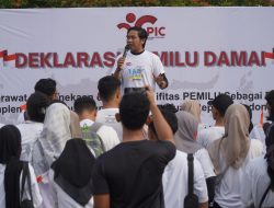 Ramaikan CFD Bundaran HI, Ratusan Massa PIC Gelar Deklarasi Pemilu Damai : Siap Kawal Pesta Demokrasi Harmonis!