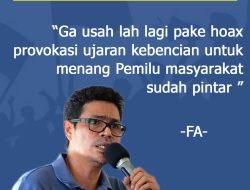 Dulunya Jualan Isu Politik Dinasti Hingga Pemakzulan, Kini Faisal Assegaf Gemakan #Pemilu2024adem