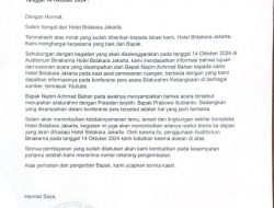 Sudah Jatuh Tertimpa Tangga, Panitia Silaturahmi Kebangsaan Faizal Assegaf cs Ditolak di Balai Sudirman & Hotel Bidakara