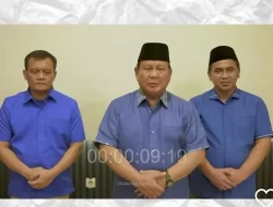 Soal Dukungan Prabowo ke Luthfi-Yasin, Komisi II Hingga Gerindra : Kapasitasnya sebagai Ketum Parpol