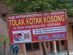 Gegara Spanduk Tolak Kotak Kosong di Pilkada Brebes, Tim Mitha-Wurja Kena Semprit Panwaslu